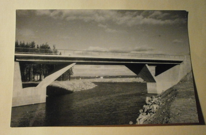 Suomussalmi, Ämmänsaari (Aittokosken voimalaitos), silta
