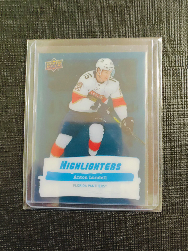 Anton Lundell - 21-22 UD Highlighters Rookie