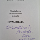 Oiva Björkbacka : Oivalluksia (signeerattu, tekijän omiste) - pikkukuva 3