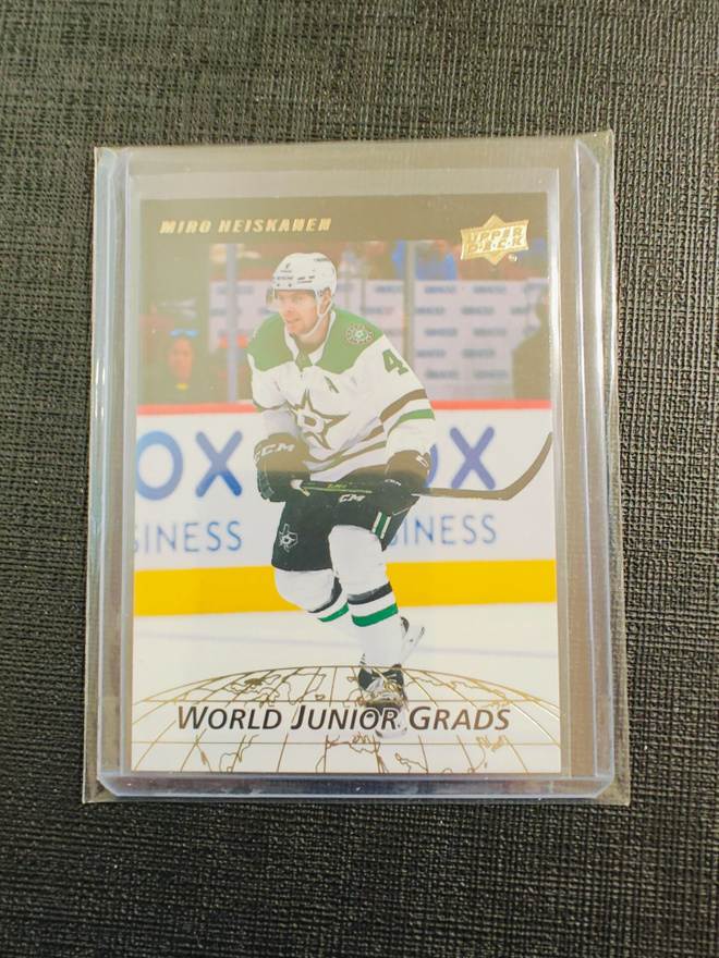 Miro Heiskanen - 23-24 UD World Junior Grads Gold