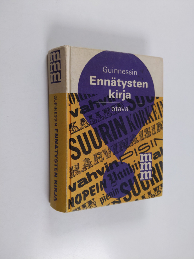 Norris McWhirter : Guinnessin ennätysten kirja 1968