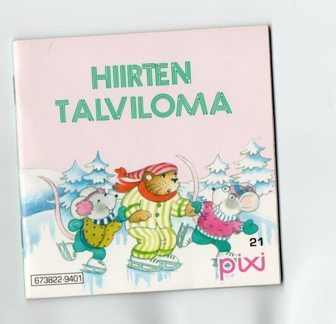 MINIKIRJA °°HIIRTEN TALVILOMA°° /Pixi