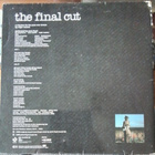 LP Pink Floyd, Final cut - pikkukuva 2