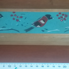 1950 luku kynäkotelo, penaali, maalattu - pikkukuva 1