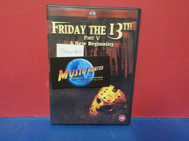 FRIDAY THE 13TH - PART V A NEW BEGINNING DVD