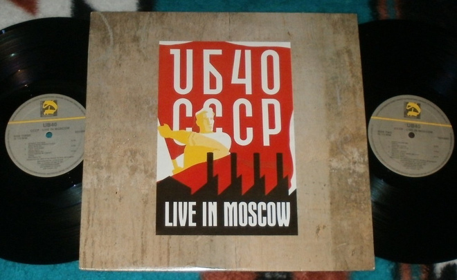 UB 40 ~ CCCP Live In Moscow ~ 2 LP Ex/Ex
