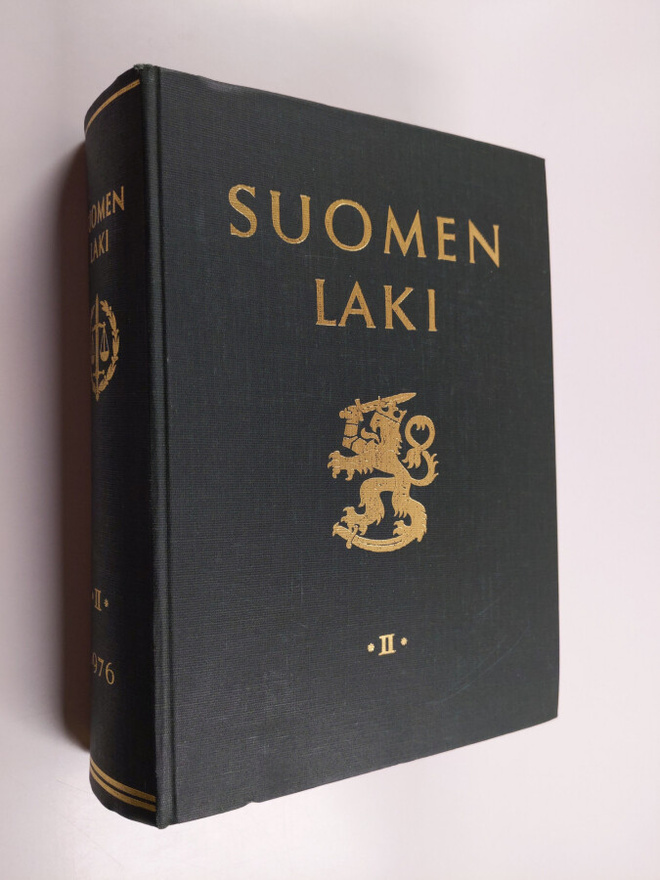 Erkki (toim.) Onikki : Suomen laki 1976 2