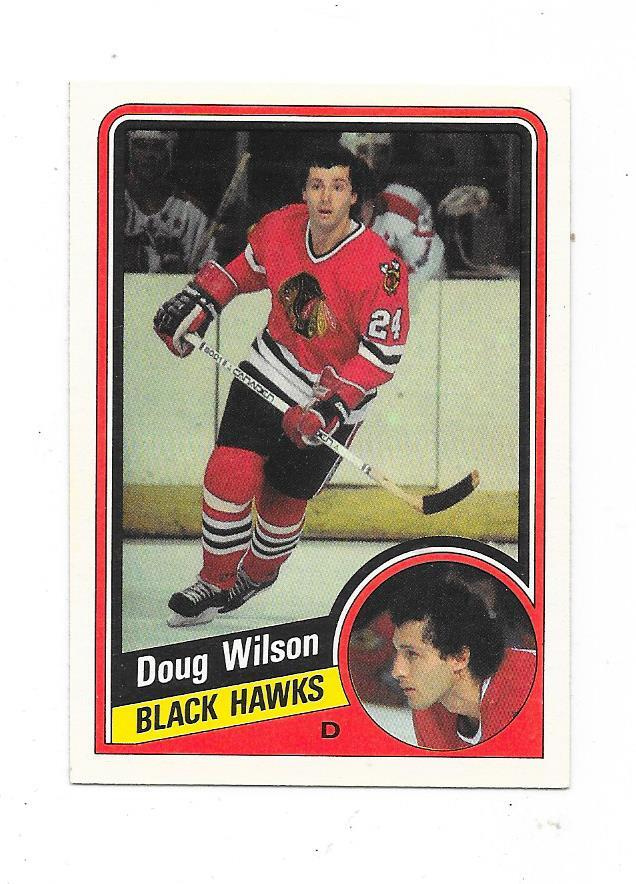 1984-85 OPC #48 Doug Wilson , Chicago Blackhawks