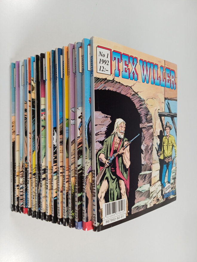 Tex Willer vuosikerta 1992 (1-16)