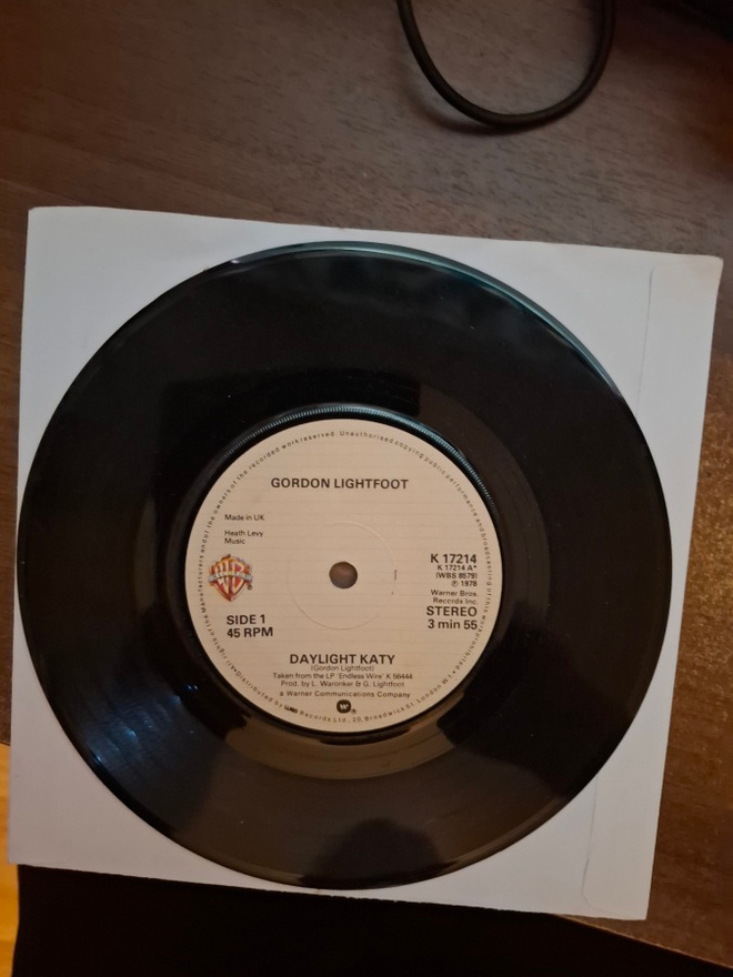 7`Gordon Lightfoot - Daylight Katy /Hangdog Hotel Room