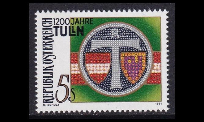 Itävalta 2031 ** Kaupunki Tulln 1200v (1991)