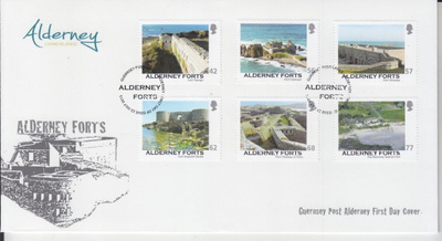 Alderney maisemia sarja.