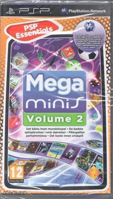 Mega Minis Volume 2 (PSP Essentials -peli) ALE!