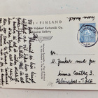 VANHA Postikortti Salo Lahnajärvi kulk 1958 Karhumäki - pikkukuva 2