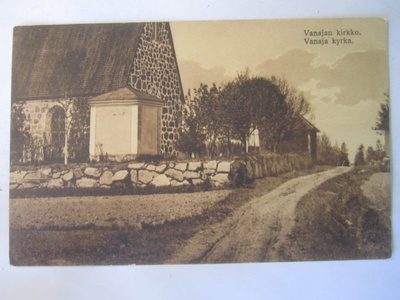 VANHA Postikortti Vanaja 1920-l