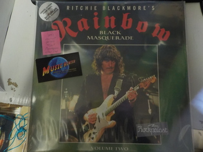 RITCHIE BLACKMORES RAINBOW - BLACK MASQUERADE... UUSI LP +