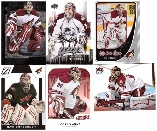 6 x Maalivahti ILYA BRYZGALOV Coyotes, Avalance
