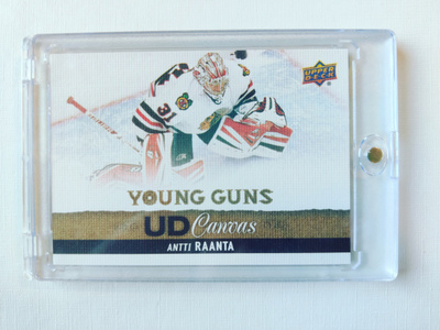 13-14 UD Young Guns Canvas - Antti Raanta