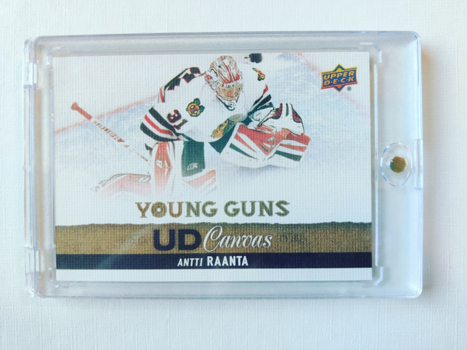 13-14 UD Young Guns Canvas - Antti Raanta