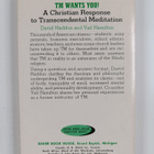 David Haddon ym. : TM Wants You! : A Christian Response t... - pikkukuva 2