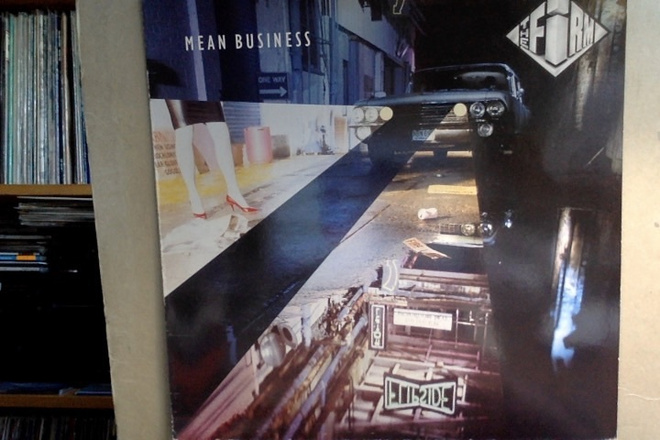 THE FIRM :: MEAN BUSINESS :: VINYYLI LP .... 1986 !!