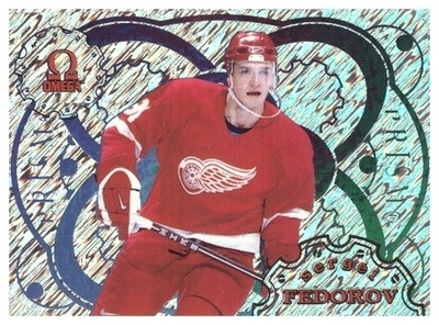 SERGEI FEDOROV Red Wings 98-99 Omega Prism #88