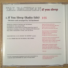 Tal Bachman - If You Sleep CDS - pikkukuva 2