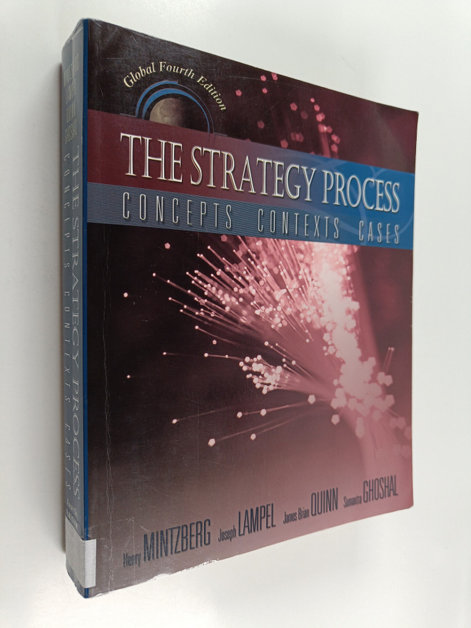 Henry Mintzberg ym. : The Strategy Process : Concepts, Co...