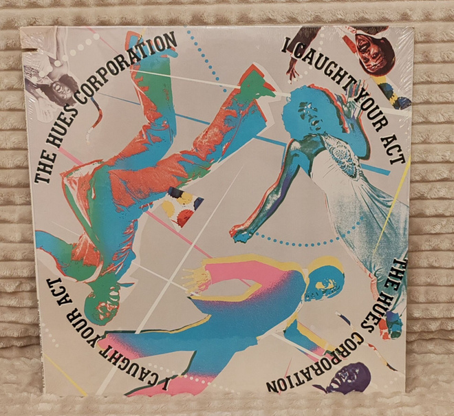 The Hues Corporation I Caught Your Act lp Avaamaton Pakkaus