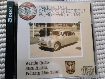 Neil Young & Chrome Dreams Band 3-CD "Live Wien 2008 3cd