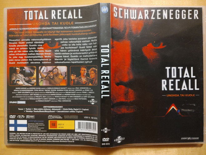 Total Recall - unohda tai kuole DVD