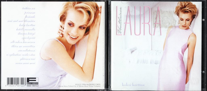 LAURA VOUTILAINEN . CD-LEVY . KAKSI KARTTAA