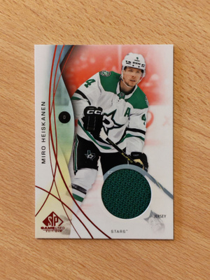 2024-25 SP Game Used Miro Heiskanen Base Red Jersey