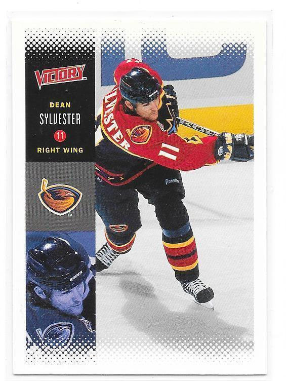 2000-01 UD Victory #15 Dean Sylvester Atlanta Trashers