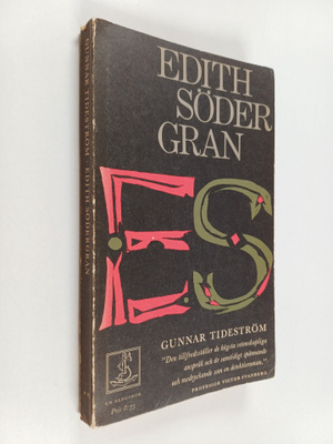Gunnar Tideström : Edith Södergran