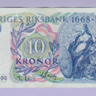 Ruotsi 10 Kronor v.1968 P-56 (Comm.) - pikkukuva 1