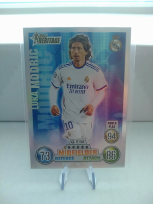 Luca Modric heritage jalkapallokortti