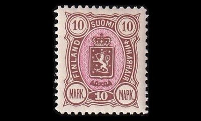 34 ** Vaakuna 10 mk (1889)