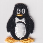 Pingviini - kangasmerkki - pikkukuva 1