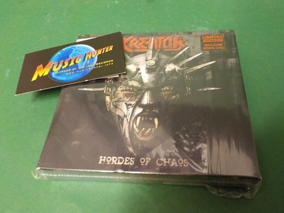 KREATOR - HORDES OF CHAOS UUSI CD + DVD BOKSI (W)