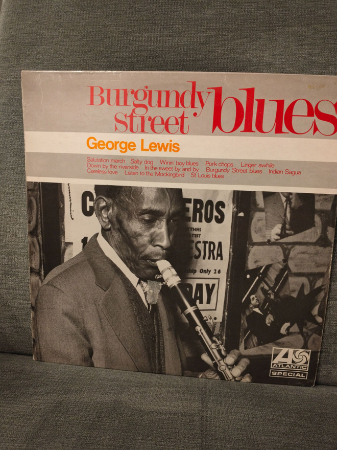 LP George Lewis: Burgundy street blues