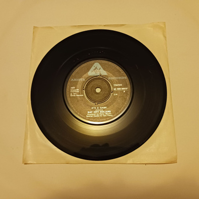 Bay City Rollers – It's A Game 7" orig Fin 1977 uusi mint!!