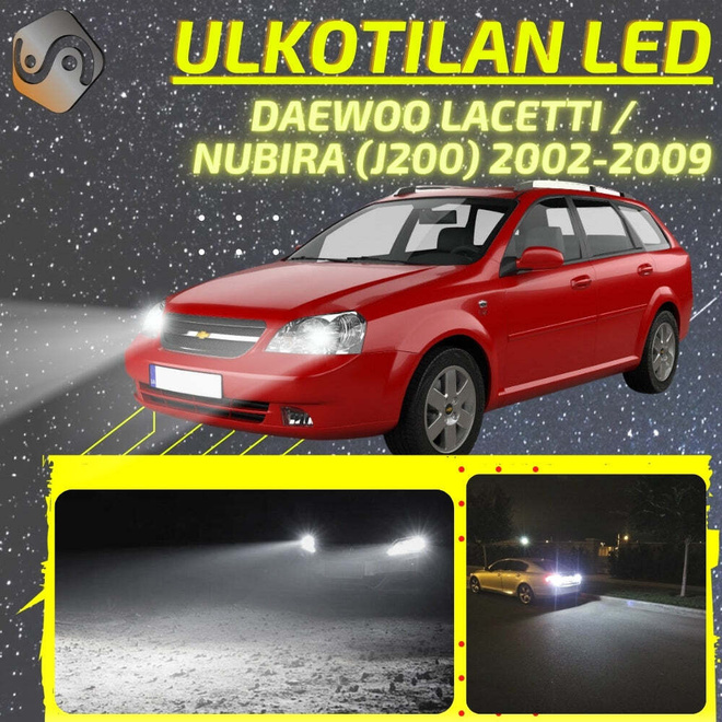 LACETTI / NUBIRA (J200) 2002-2009 Ulkoiset LED -