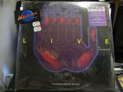 MAZE - LIVE IN LOS ANGELES-U.S. 1986 PAINOS-UUSI 2LP