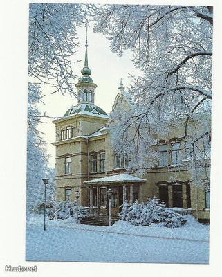 Lahti: Kartano (museo) talvella