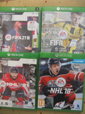 Xbox One Nhl 22,21. 16,Fifa 21