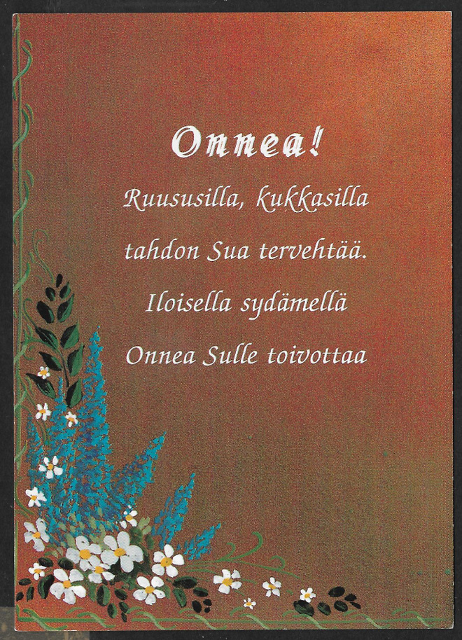Kukkia ja värssy - Juha Aarrepalo