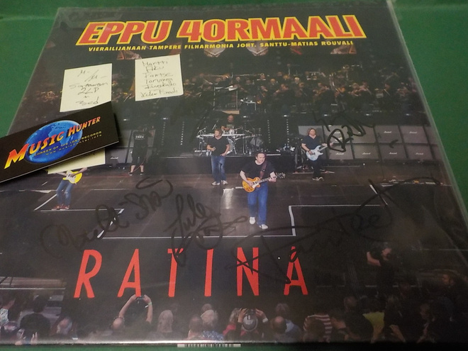 EPPU NORMAALI - RATINA 2LP+3CD KOKO BÄNDIN NIMMAREILLA