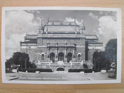 VANHA Postikortti Turku 1928