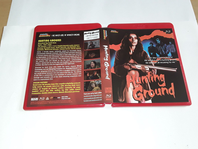 Hunting Ground - US Region ABC Blu-Ray (Mondo Macabro)